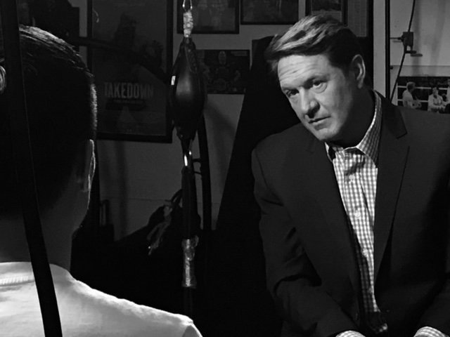 Chris Myers Interview Black & White